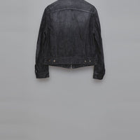 MASU(エムエーエスユー)のFADED DENIM TRUCKER JACKET BLACKの通販