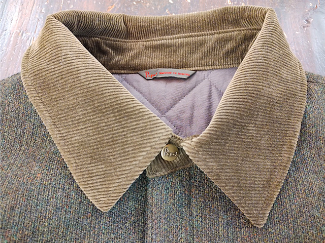 PAPAS『ニットライクツイード シャツ型ブルゾン』 ｜ PAPAS COMPANY