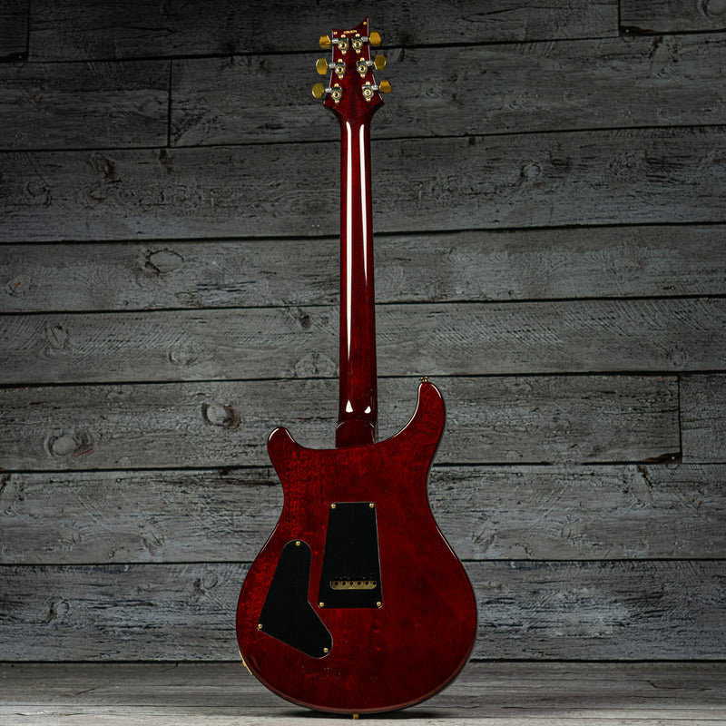 PRS Custom 24 - Fire Red Burst 10-Top