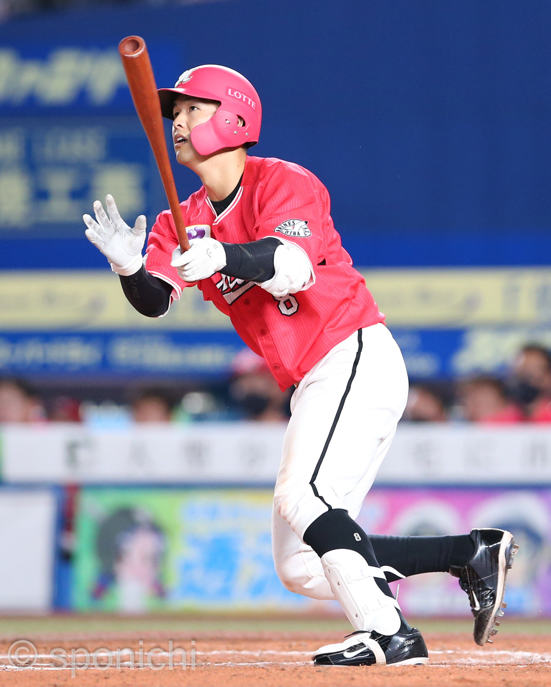 ロッテ 藤岡裕大 バッティンググローブ