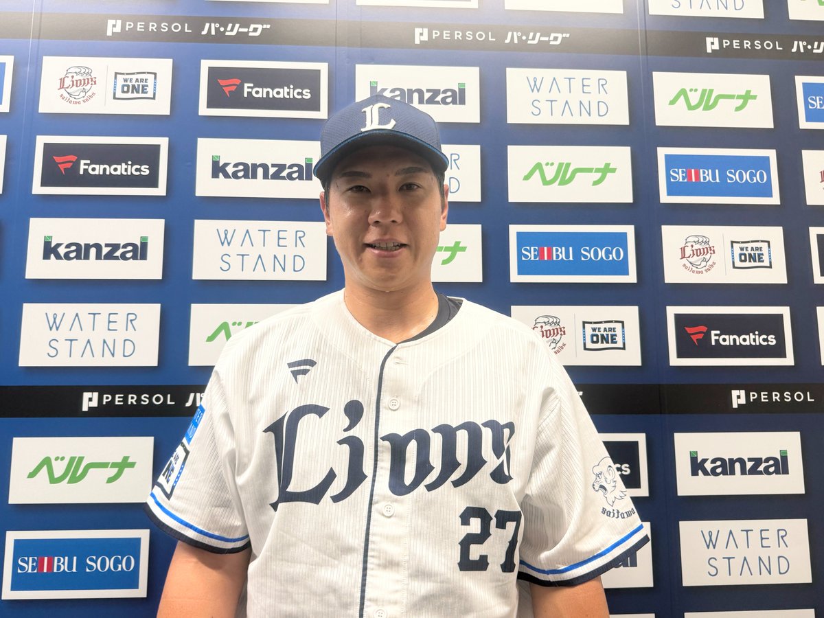 OUR HERO🥇 #炭谷銀仁朗 選手 #埼玉西武ライオンズ #seibulions #ALLONE