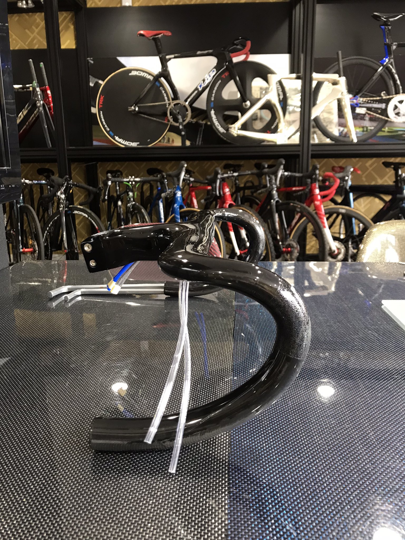 BOMA STH-01 一体型カーボンハンドル 380mm BOMA STH-01 一体型