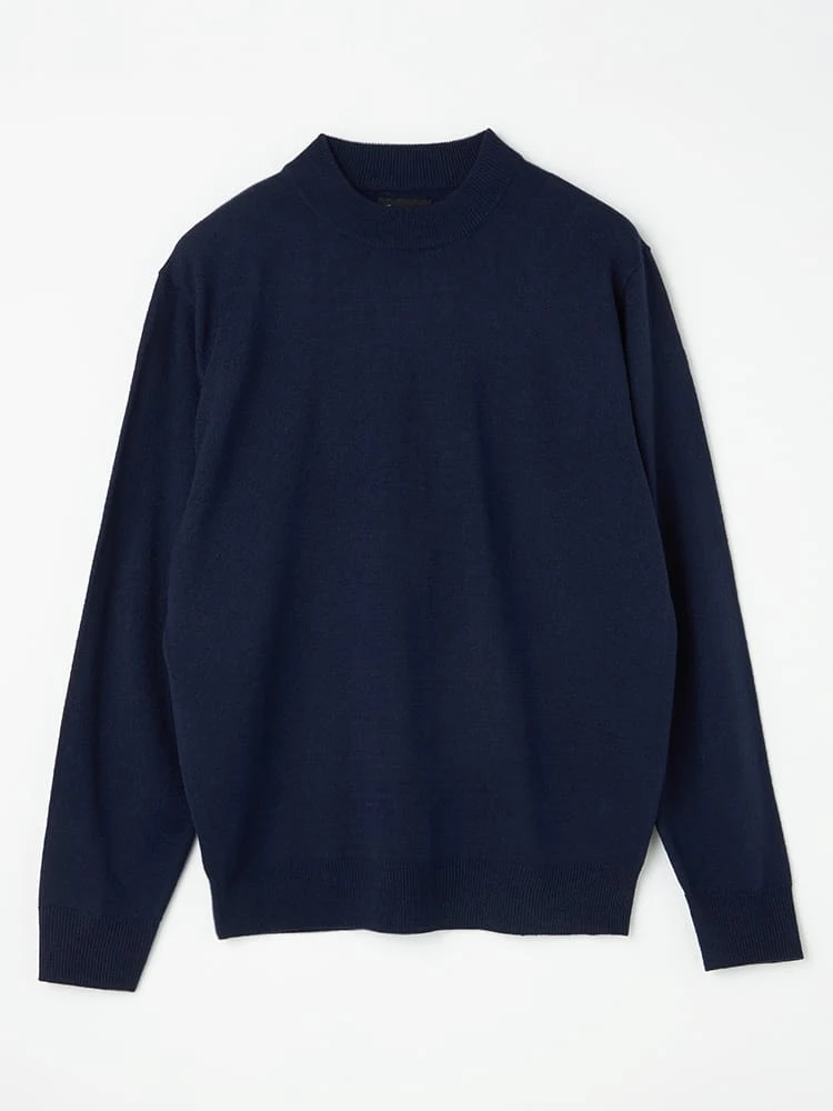 3点パック/Smart Pick！】モックネックニット Aセット（ブラック