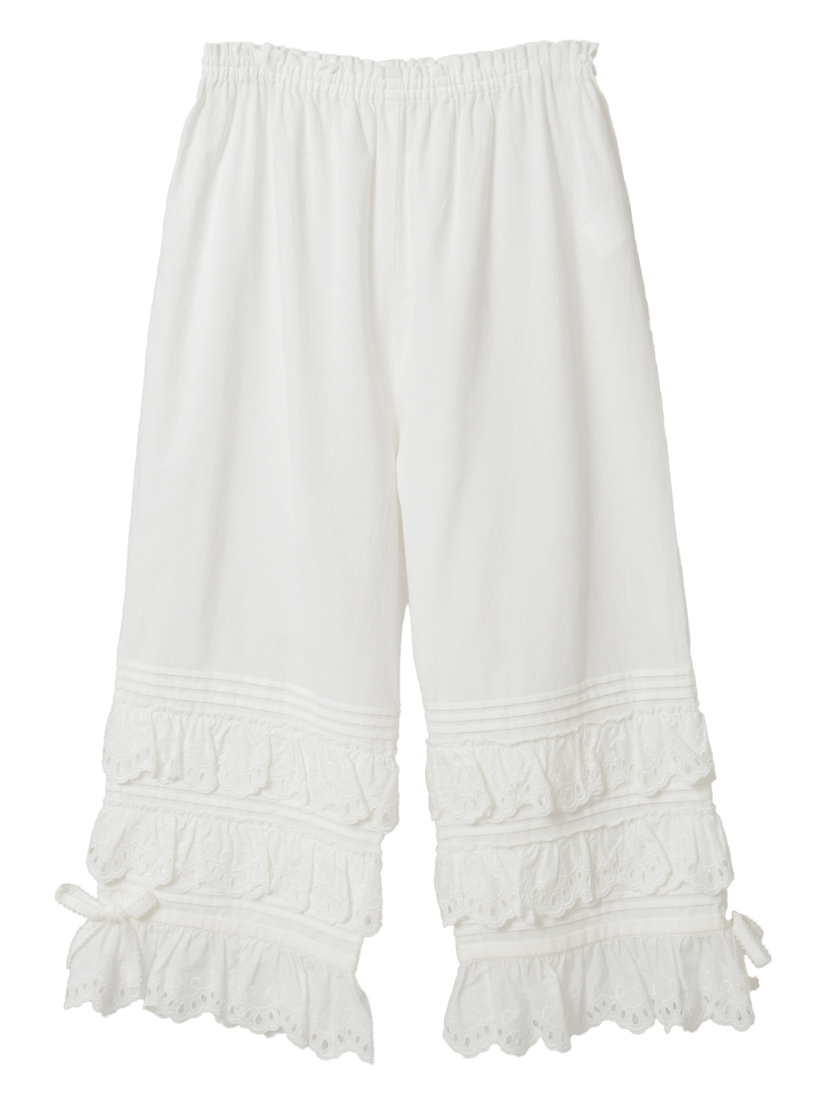 スカラップレース使いダンガリードロワーズ｜ピンクハウスオフィシャル