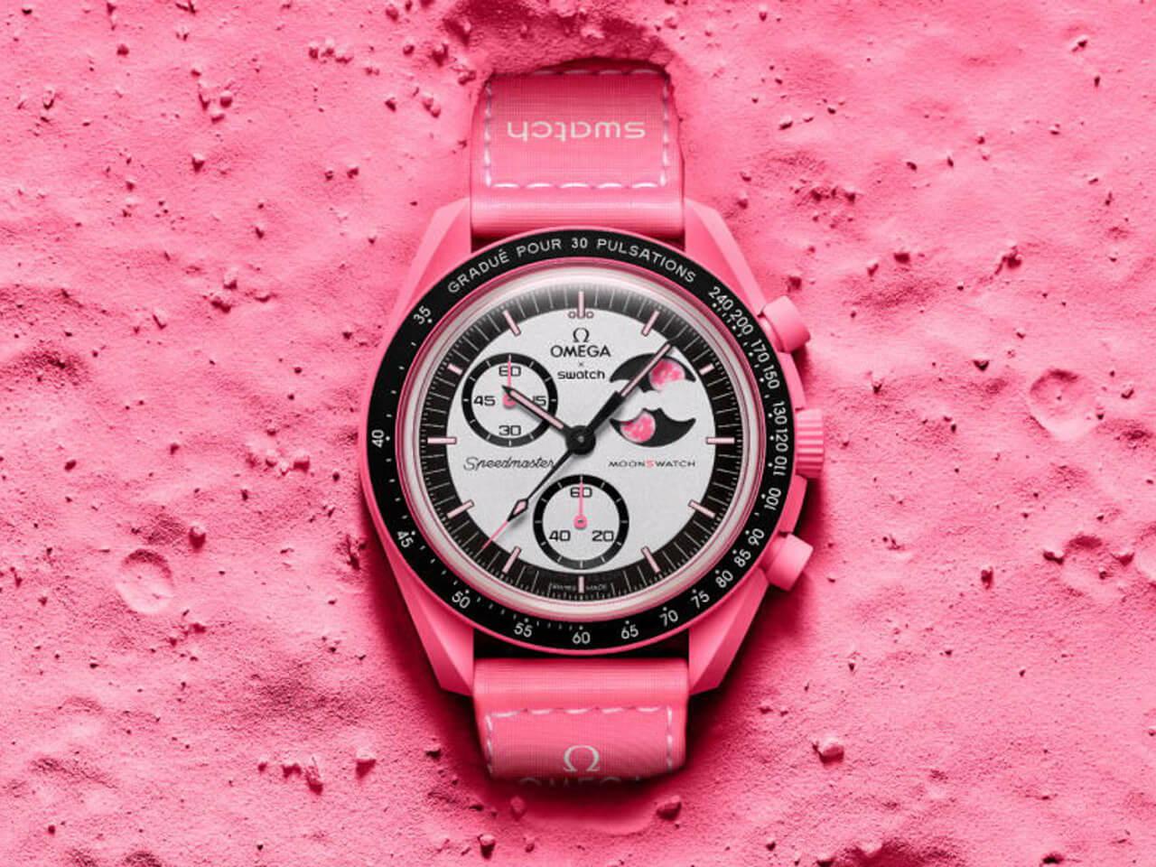 2025年新作】4月1日より限定発売！ピンクが新鮮！OMEGA x swatch