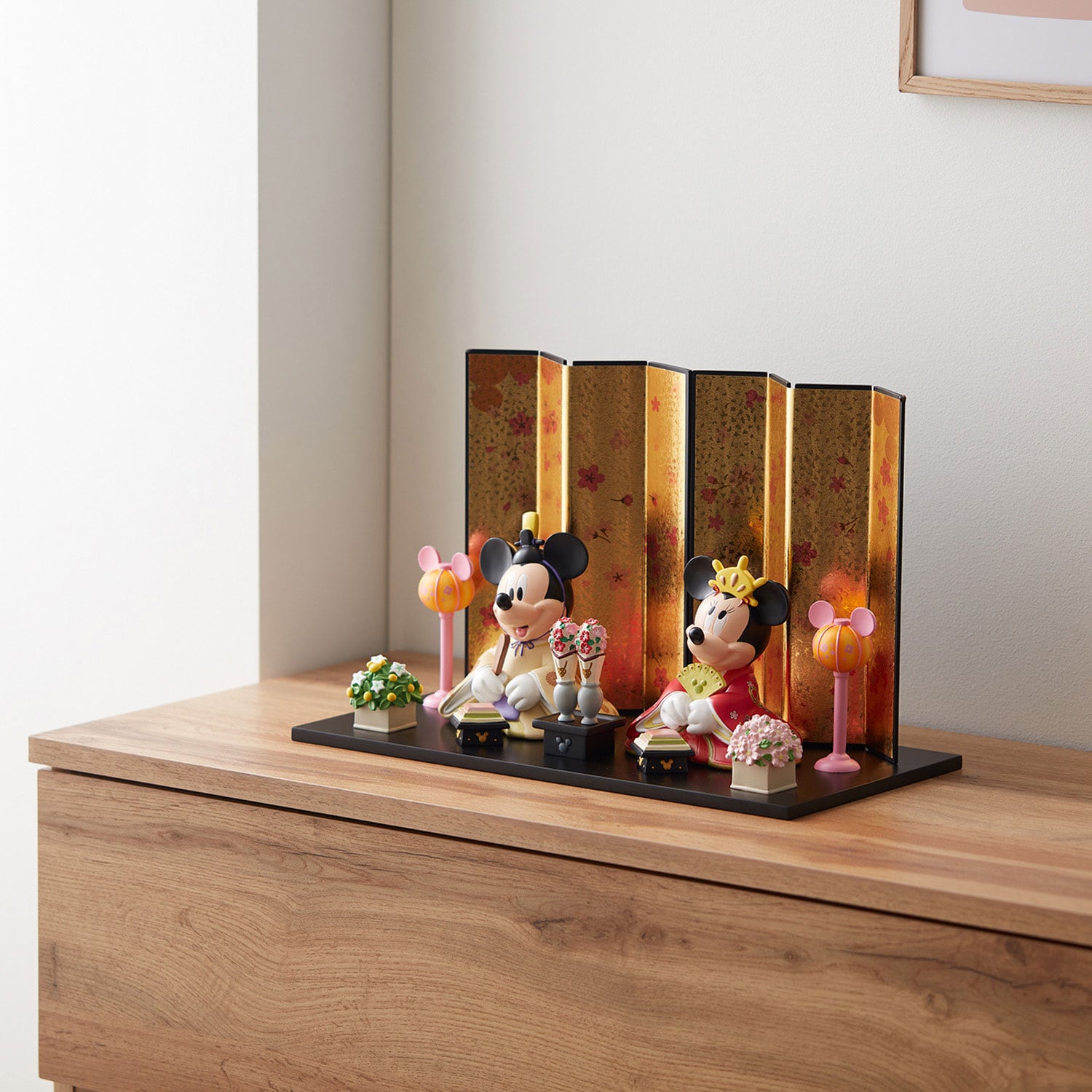 2月24日までタイムセール】 親王飾り「ミッキー＆ミニー」(ディズニー