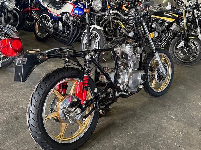 GS400 足回りカスタム 千葉県野田市 CJパフォーマンス｜バイクの整備