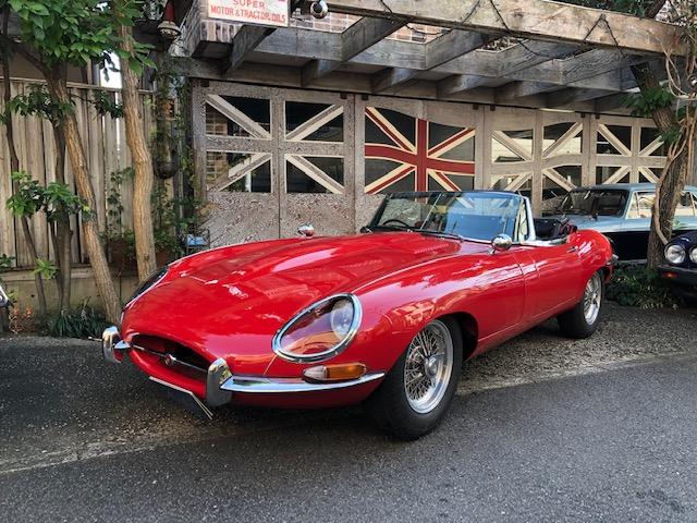 ジャガー Eタイプ SI 4200cc クロームワイヤーホイール 4速