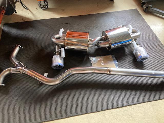 GRB インプレッサWRX STi マフラー交換 スポーツ