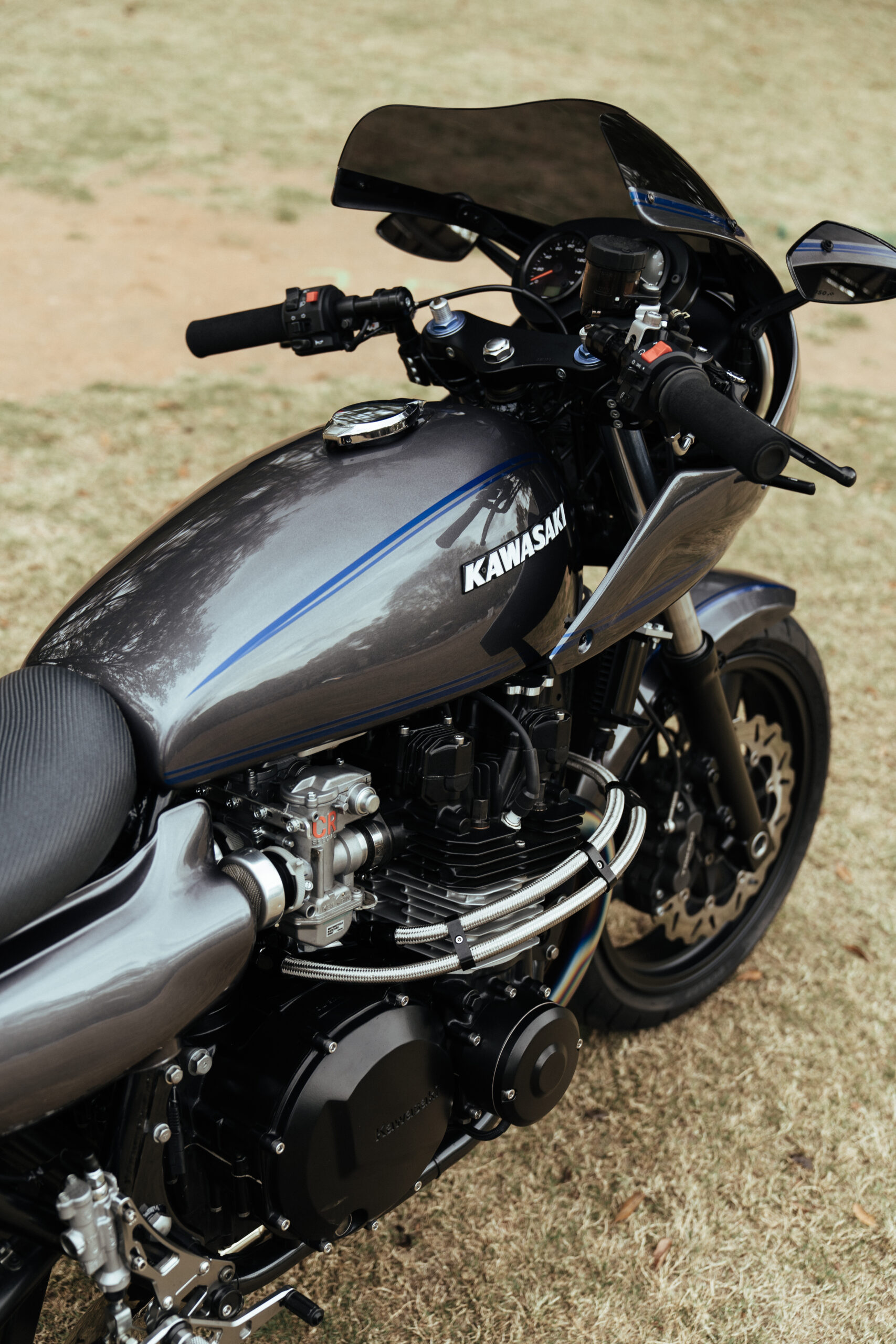 DROP-ZED GORGEOUS: KZ1000K2 by Atlanta Motorcycle Works. - Pipeburn