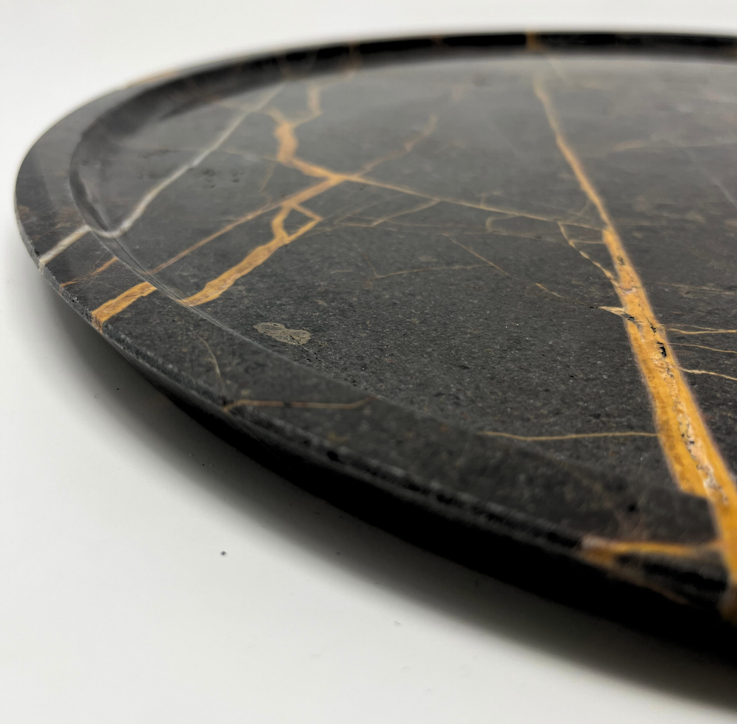 黒大理石 象嵌 トレー black marble inlay tray Black 黒大理石 象嵌