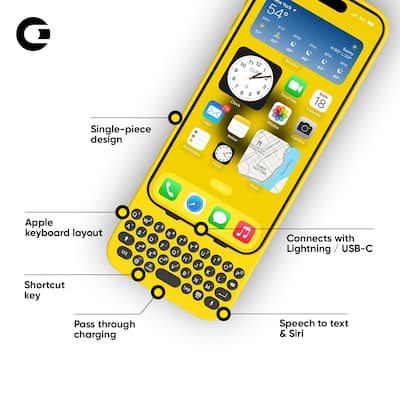 Clicks Keyboard for Apple iPhone 15 Pro Max BumbleBee CK-5200-0