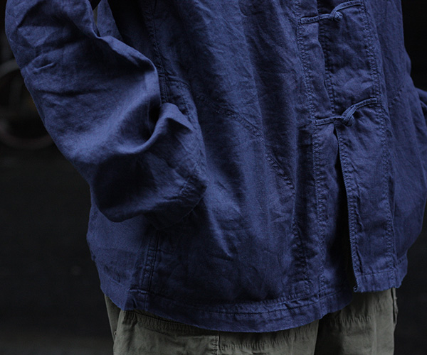 orSlow,KUNG FU JACKET INDIGO LINEN. | andPheb Staff Blog