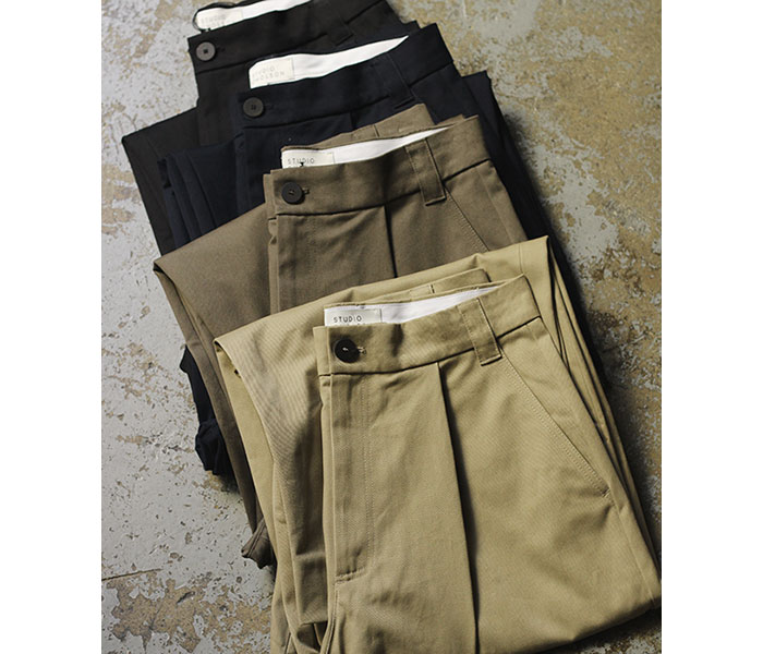 1本持っておきたいワイドパンツ。＃STUDIO NICHOLSON | andPheb Staff Blog