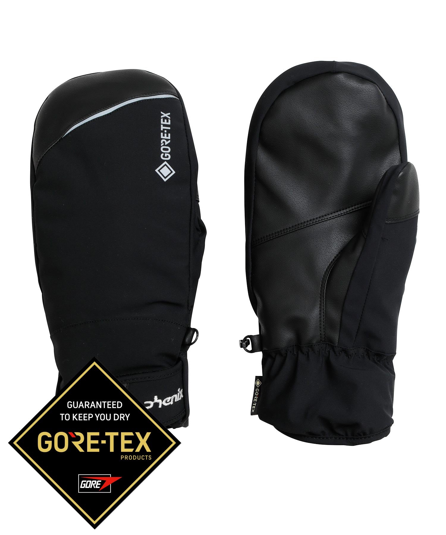 JR GORE-TEX 防水性保温性抜群 プロのスキーグローブ ハンドガード付き