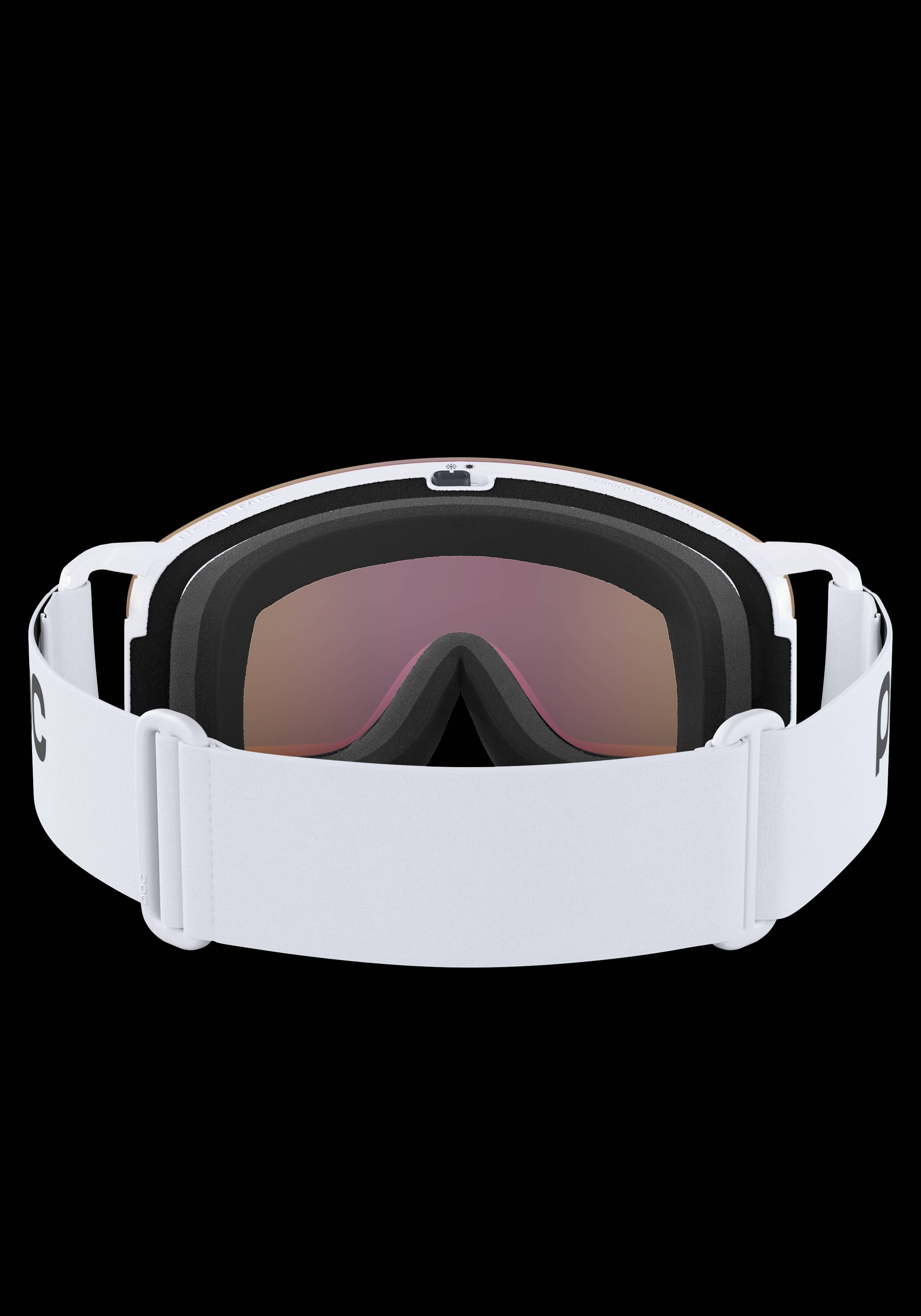 Nexal Mid Ski Goggles in Hydrogen White | Ski Eyewear | POC (CA)