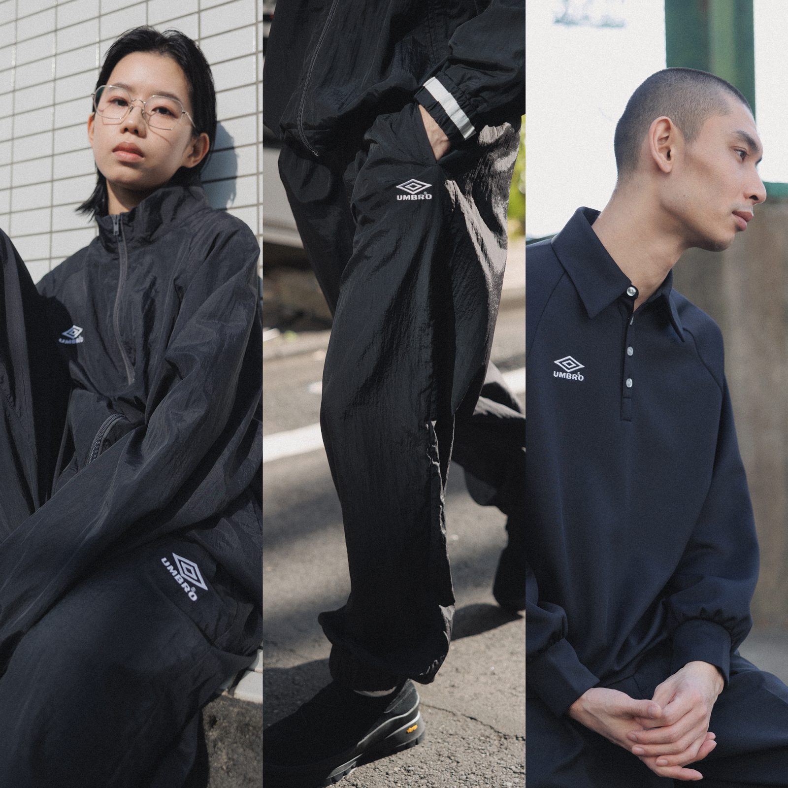 M TO R〉が〈UMBRO〉＆〈BELPER〉と作る、ギミックあふれるスポーツ