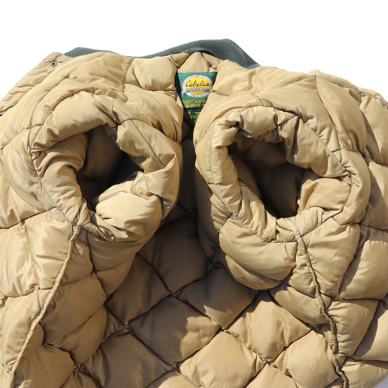 POST JUNK / 90's CABELA'S ホワイトグース ダウンジャケット [XL]
