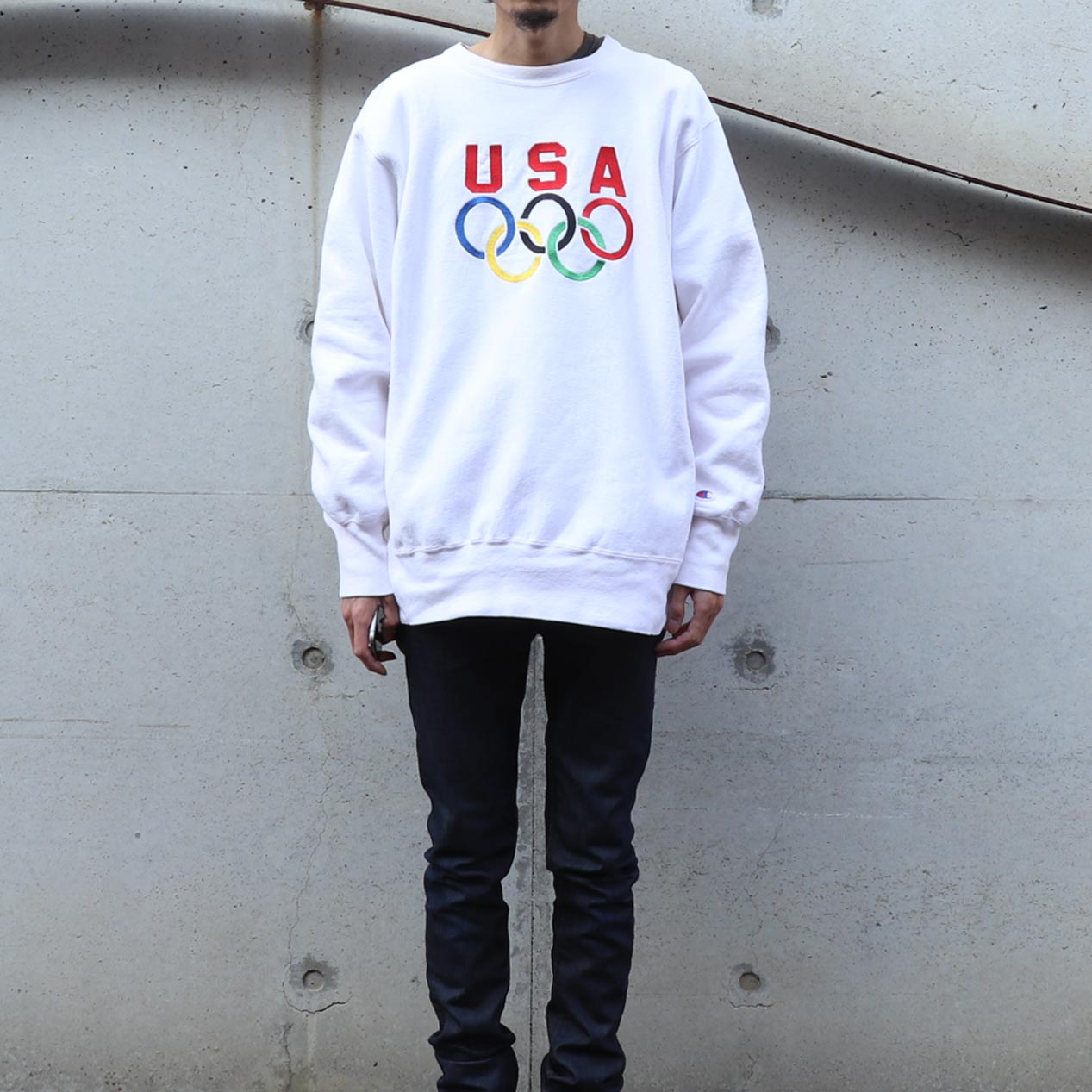 POST JUNK / 90's CHAMPION USA製 オリンピック リバースウィーブ [XL]