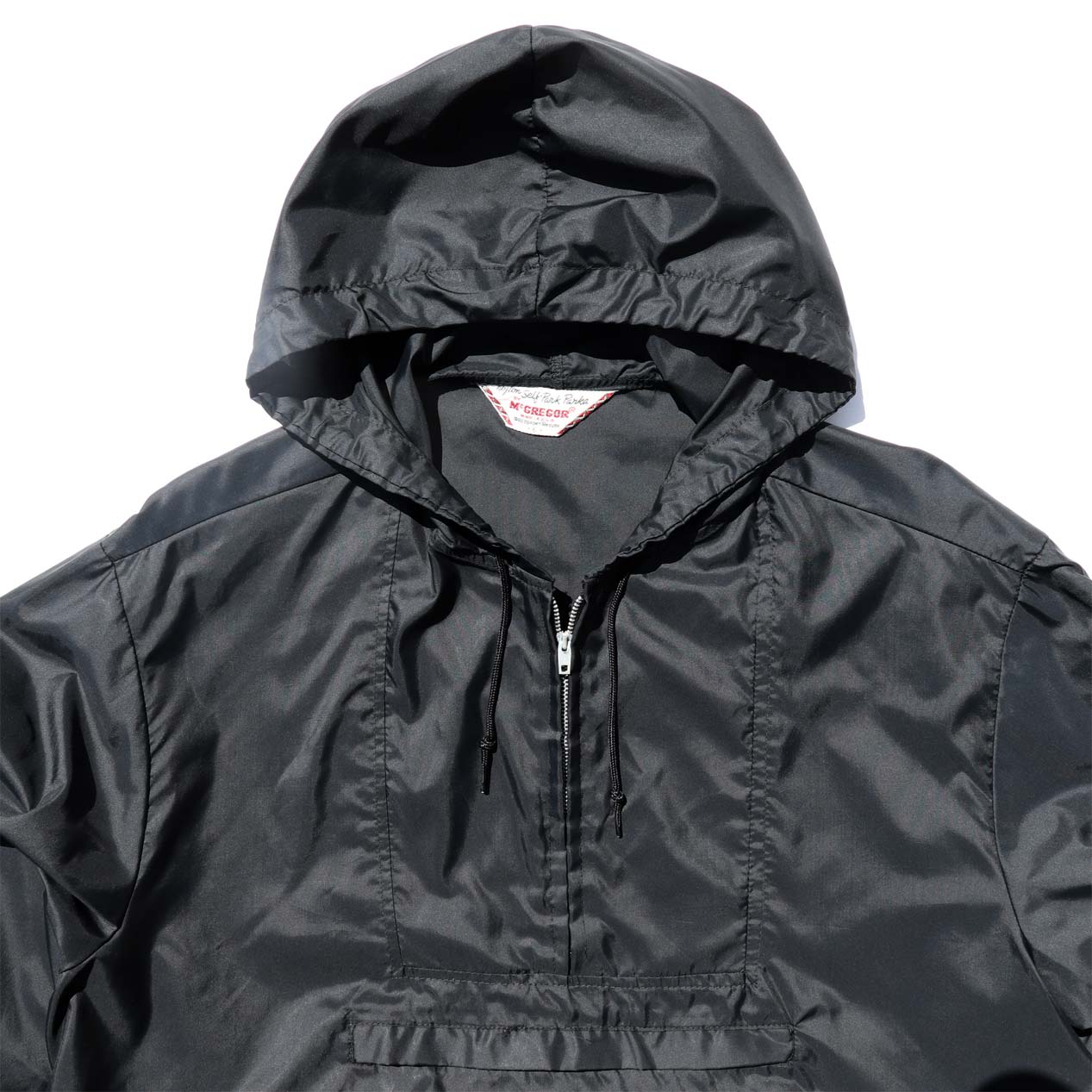 POST JUNK / 60's McGREGOR USA製 ブラック ナイロンアノラック