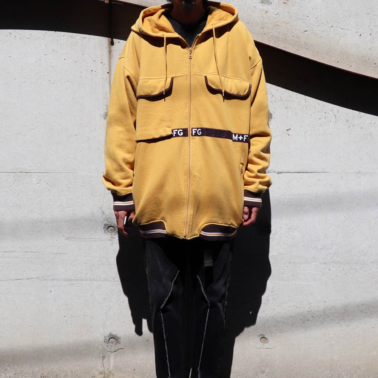 POST JUNK / 00's MARITHE + FRANCOIS GIRBAUD Oversized Zip Up