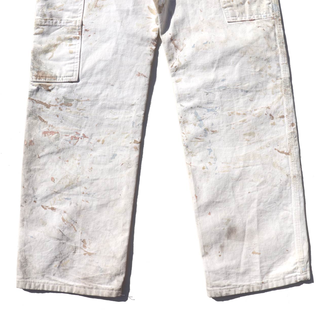 POST JUNK / 00's DICKIES ペンキペイント ホワイト ペインターパンツ