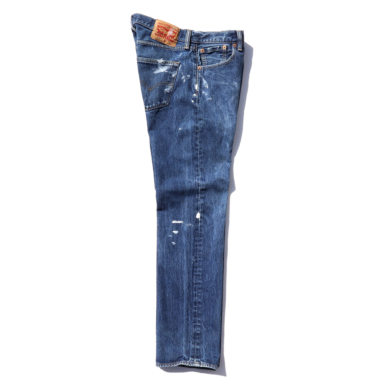 POST JUNK / 00's～ LEVI'S 501 ペンキペイント デニムパンツ [W30]