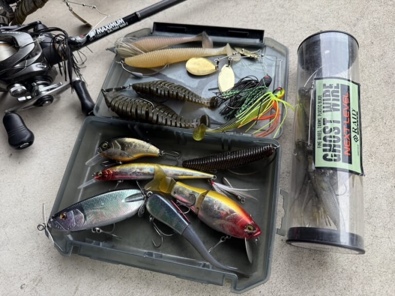 59センチのビックバス降臨！“春に効く”レイドジャパンのルアー達。なか