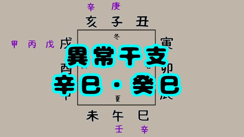 異常干支について（6）辛巳・癸巳 | ホシカラダイズム