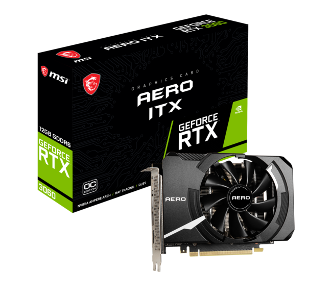MSI、NVIDIA® GeForce RTX™ 3060を搭載したグラフィックスカード