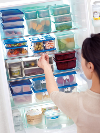 タッパーウェアが冷蔵庫の中を画期的に変える！梅雨時期に実感する