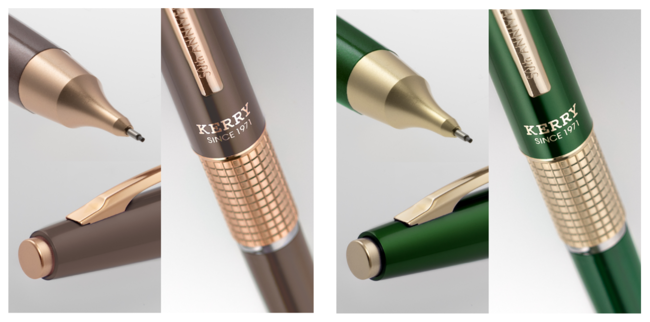 愛されて半世紀、万年筆型シャープペンシル「ケリー」 特別なメッキ
