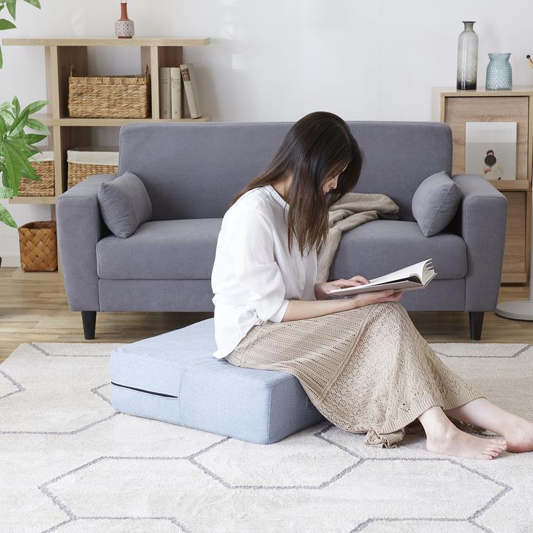 WEB限定】Spring cube トランポリンクッション アイボリー SKD-TCC58IV