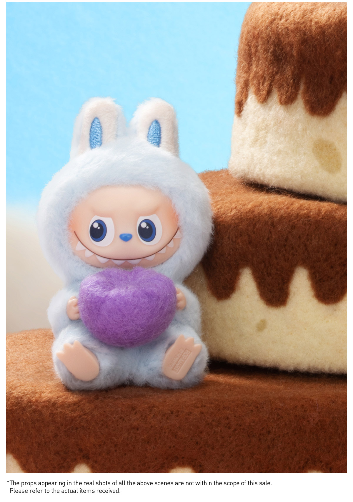 THE MONSTER PIN FOR LOVE SERIES - Vinyl Plush Pendant blind box