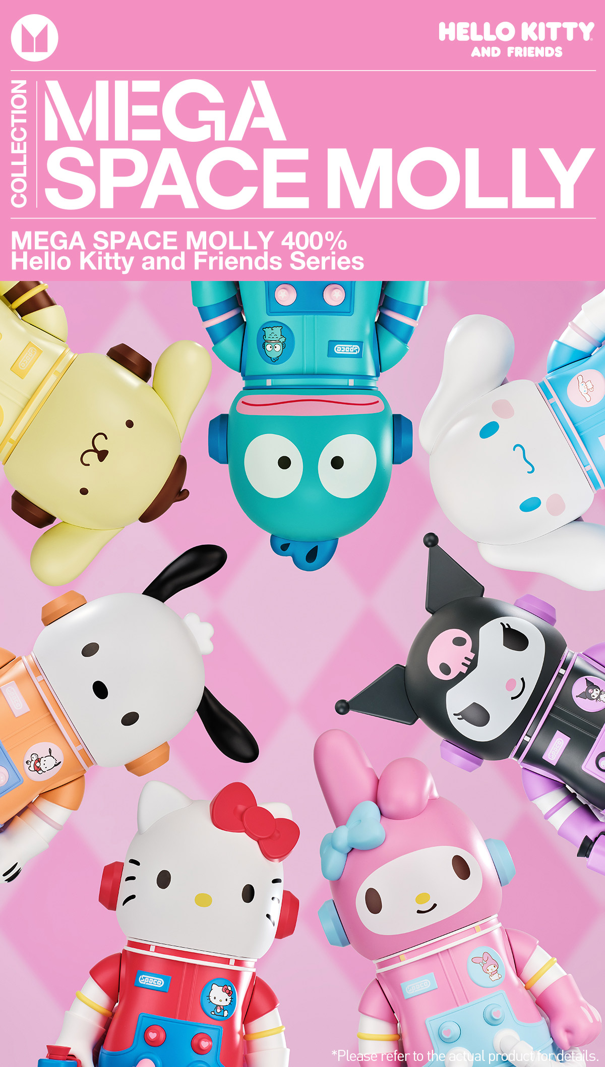 MEGA SPACE MOLLY 400% Sanrio Characters Series - POP MART (United