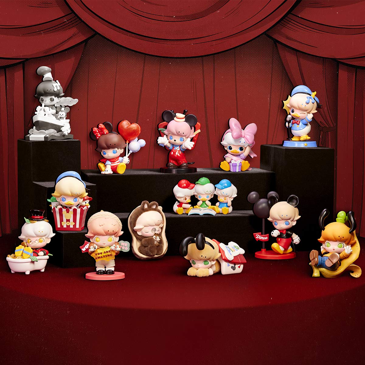 DIMOO WORLD × DISNEY Series Figures - POP MART (Japan)