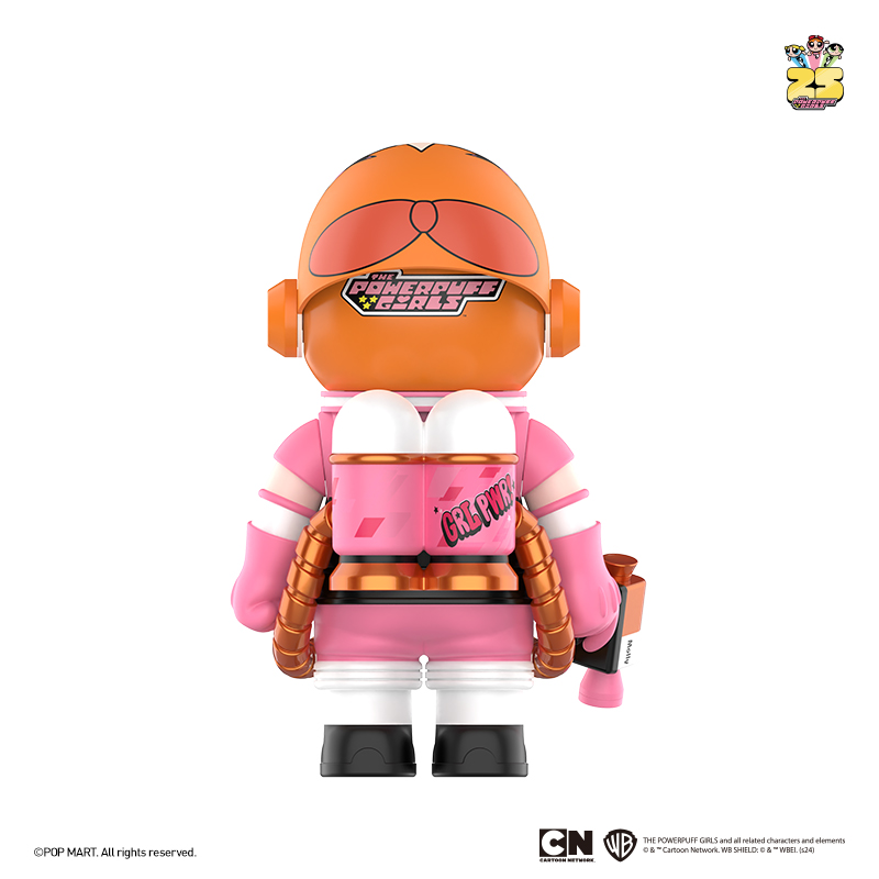 MRGA SPACE MOLLY 400% THE POWERPUFF GIRLS Blossom - POP MART (Hong