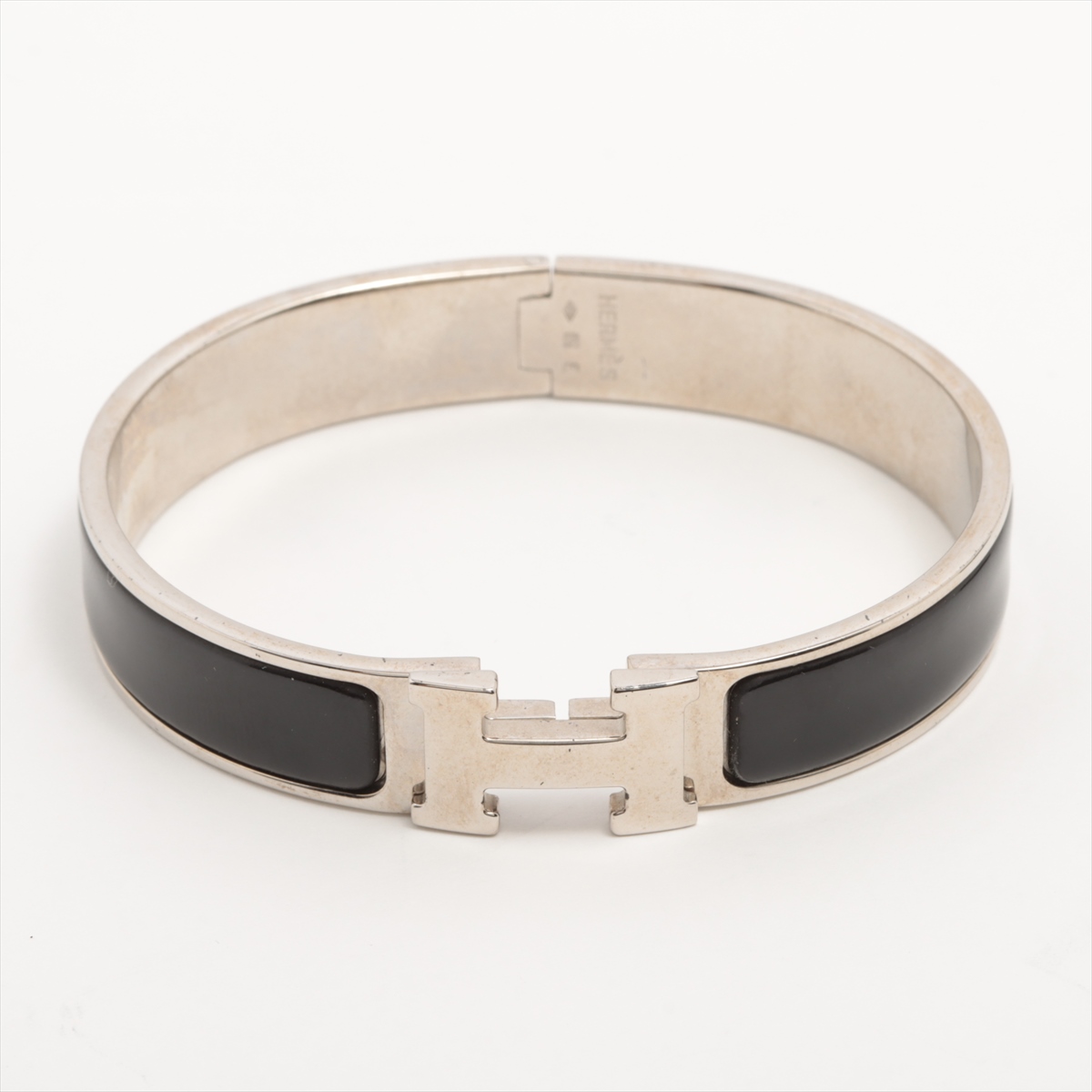 HERMES エルメス クリックH ピンク シルバー PM バングル 【公式通販】