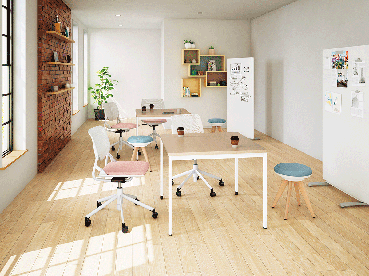 ライブス ミーティングテーブル｜オフィス｜製品情報｜株式会社オカムラ