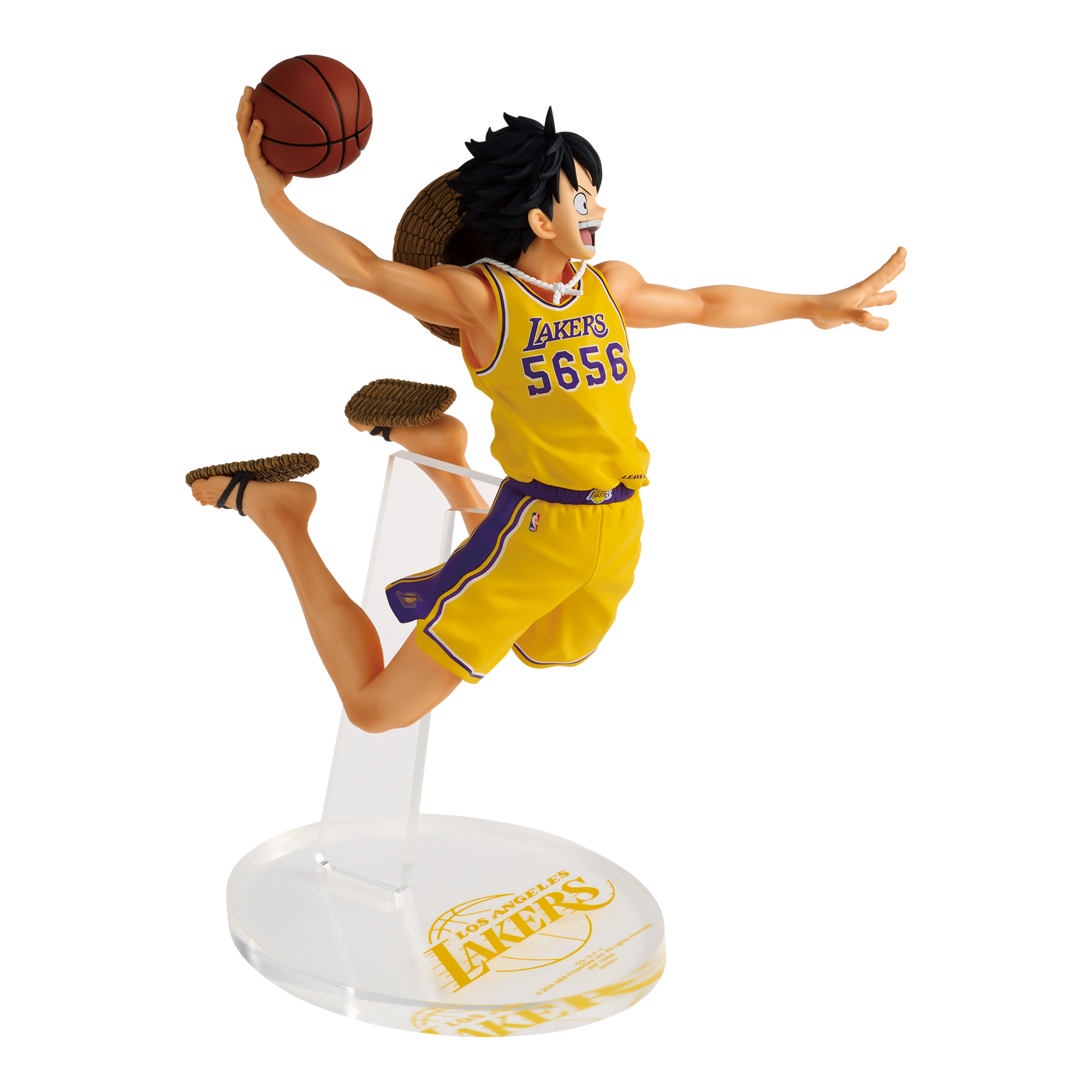 ONE PIECE ×NBA MASTER STARS PIECE THE MONKEY.D.LUFFY LOS ANGELES