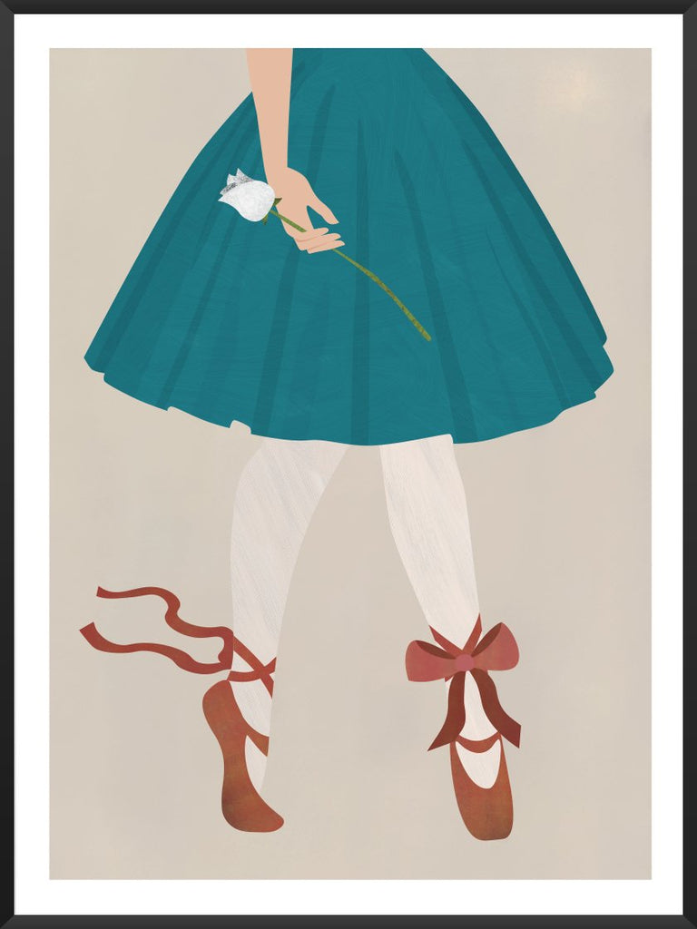 赤い靴byアンデルセン ポスター｜北欧デザイン｜Project Nord