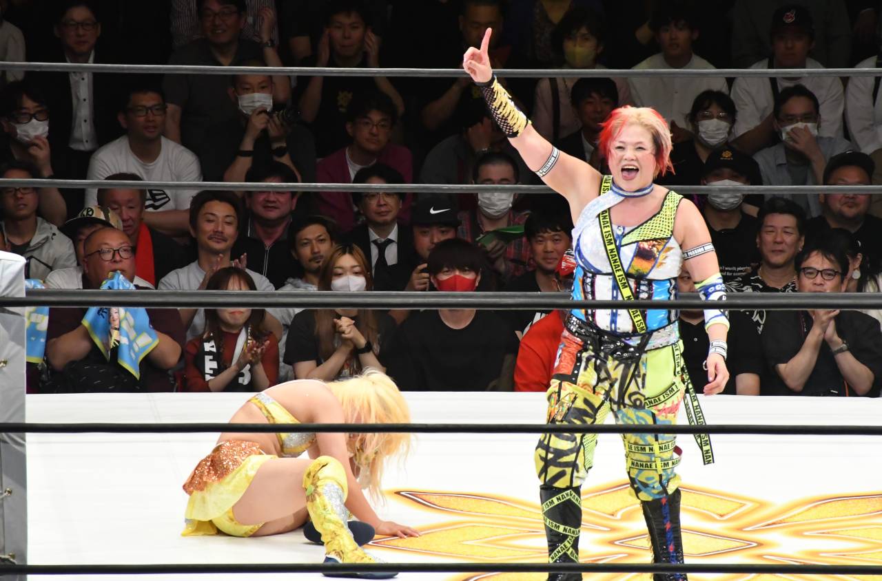 マリーゴールド】高橋奈七永が超満員の旗揚げ戦で勝利を飾る「マリー