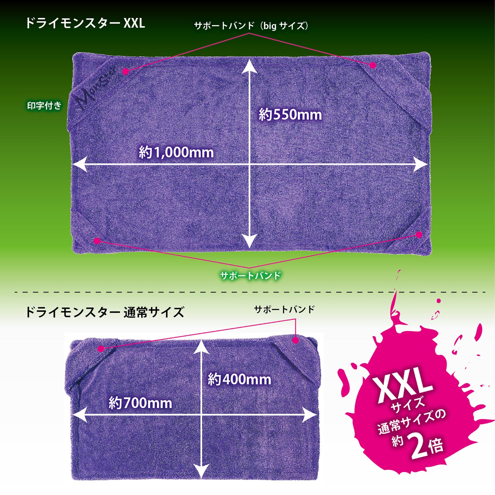ドライモンスター XXL | 商品情報 | プロスタッフ