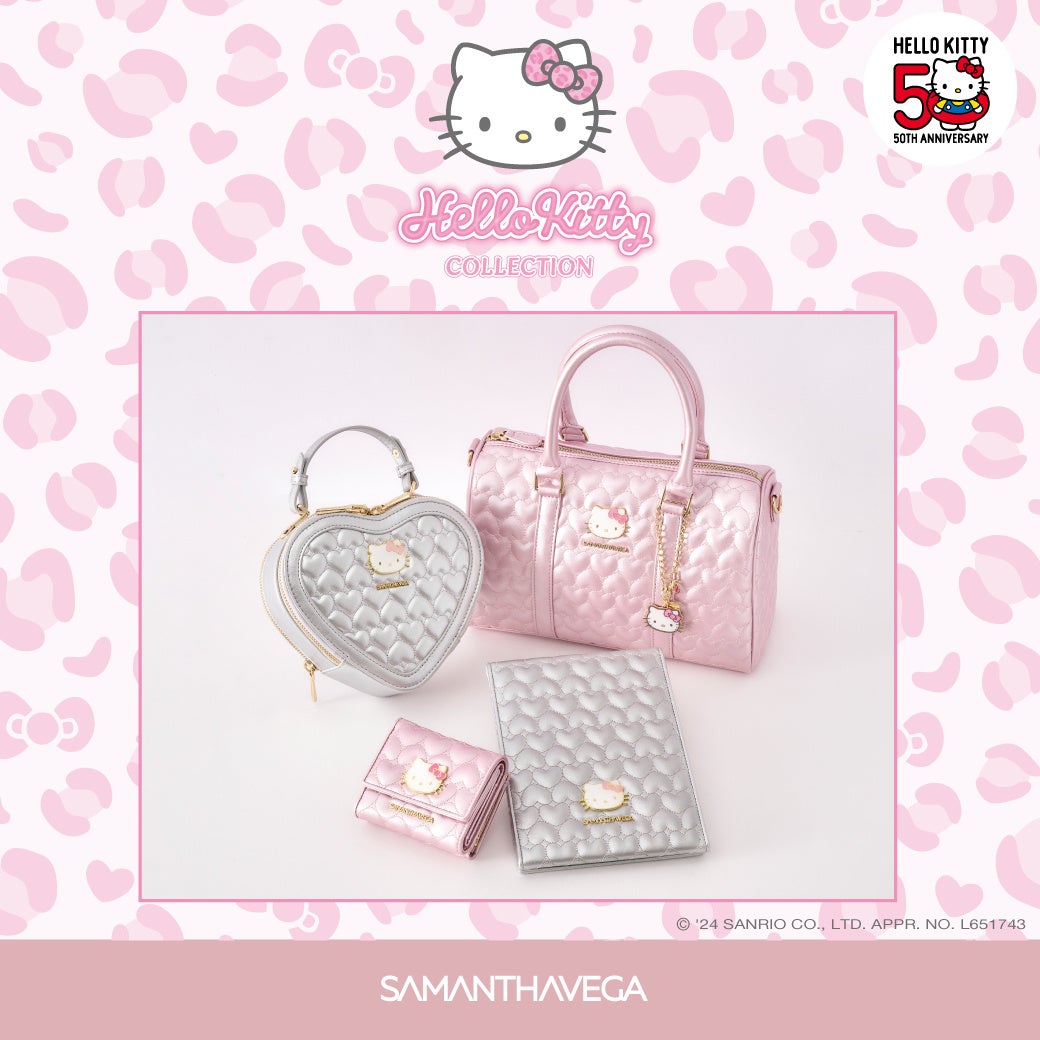 サマンサタバサグループの4ブランドから「ハローキティ」50周年を