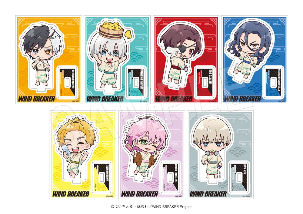 WIND BREAKER×極楽湯・RAKU SPAコラボキャンペーンが開催！桜たち