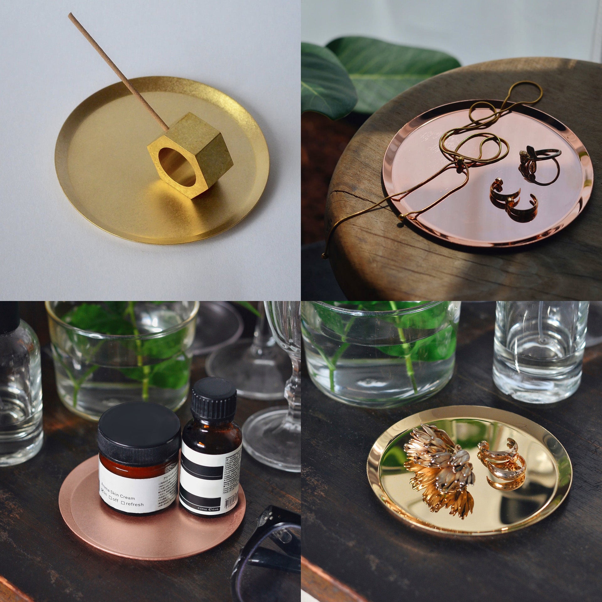 経年変化も楽しみ。a.278 for SLOW LIVINGより『真鍮と銅のラウンド型