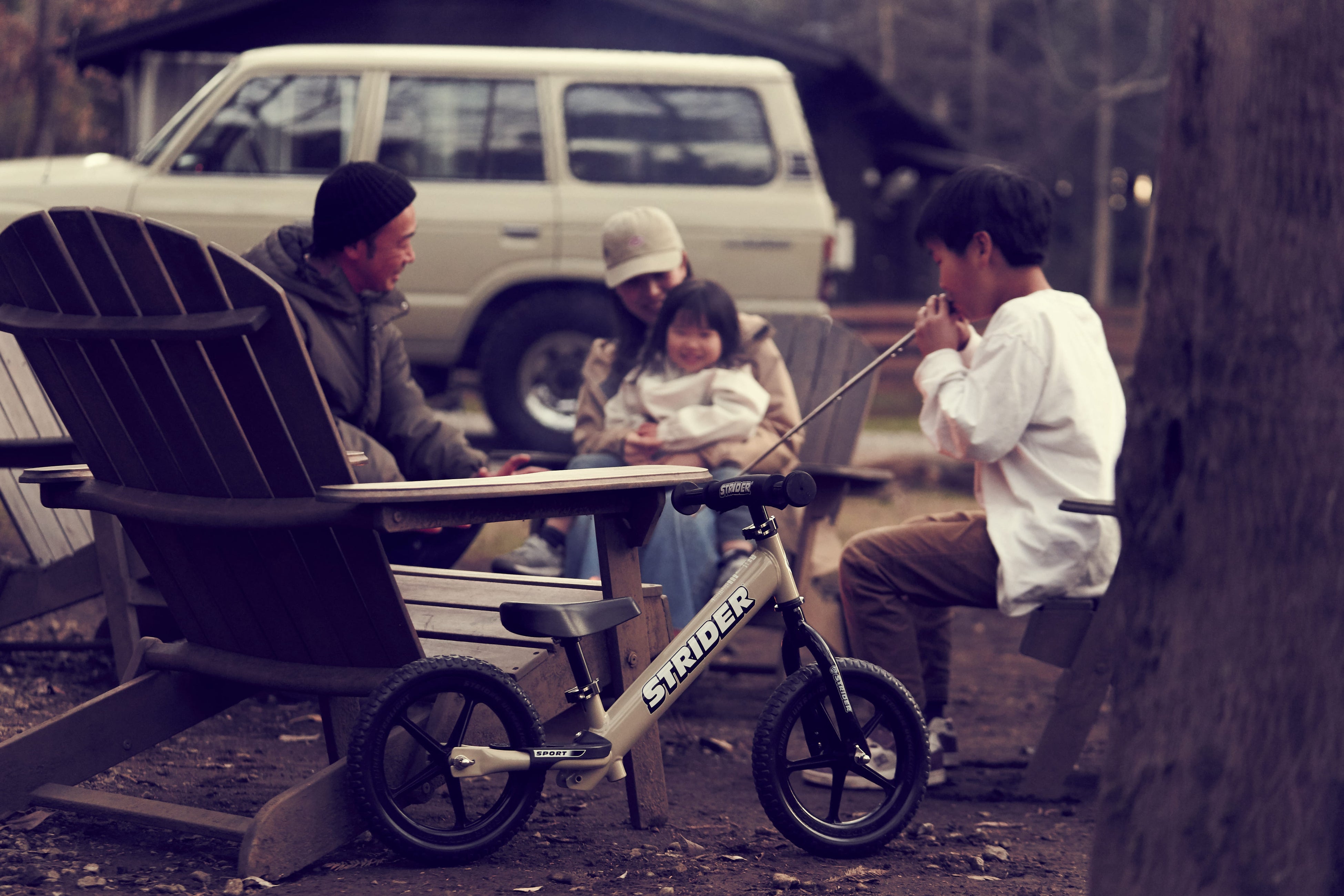 ストライダー日本上陸15周年記念！】初の試みとなるアウトドア施設での