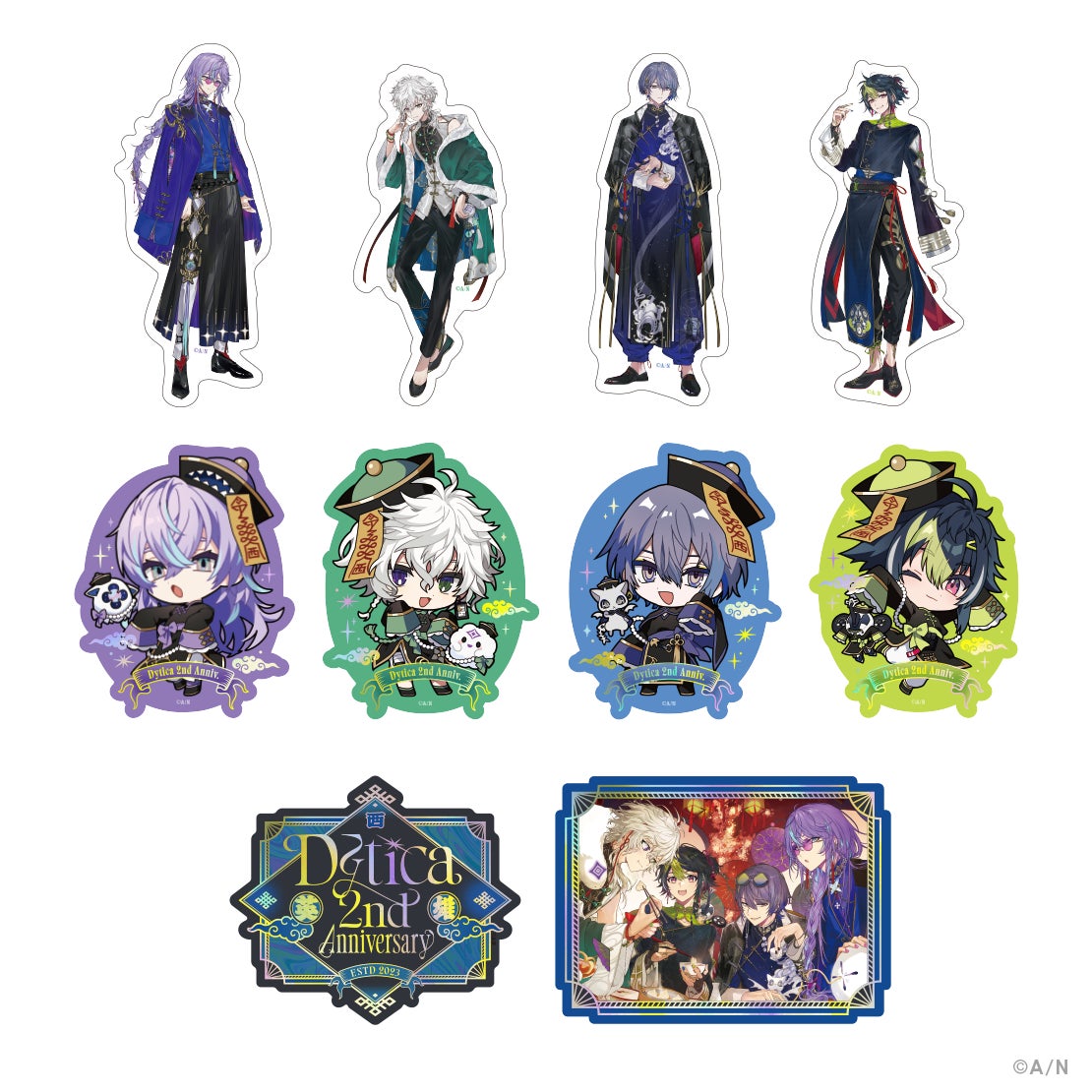 Dytica 2nd Anniversary」グッズを2025年4月16日(水)18時から販売開始