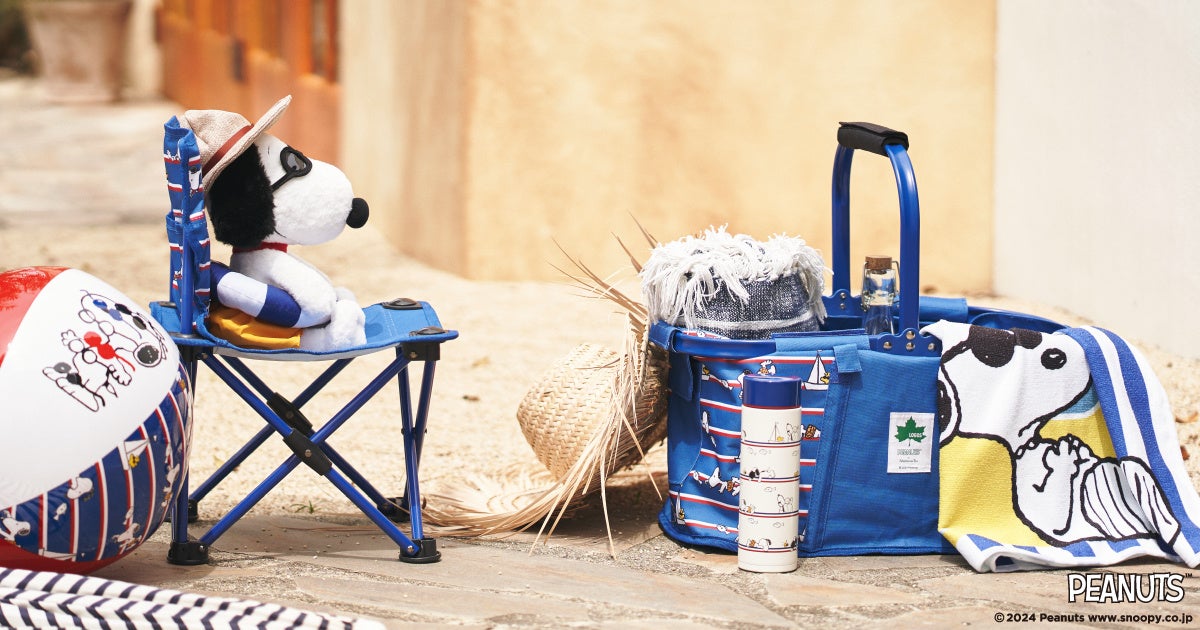 ロゴス スヌーピーチェア ＆ テーブルセット送料込 再々値下げ ロゴス