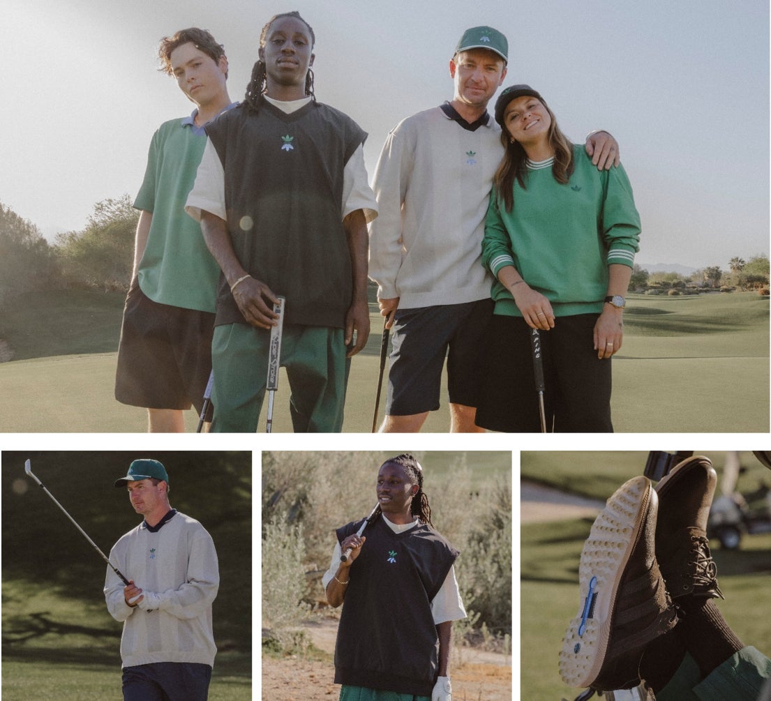 ゴルフとスケートボードのスタイルを融合した特別なカプセル